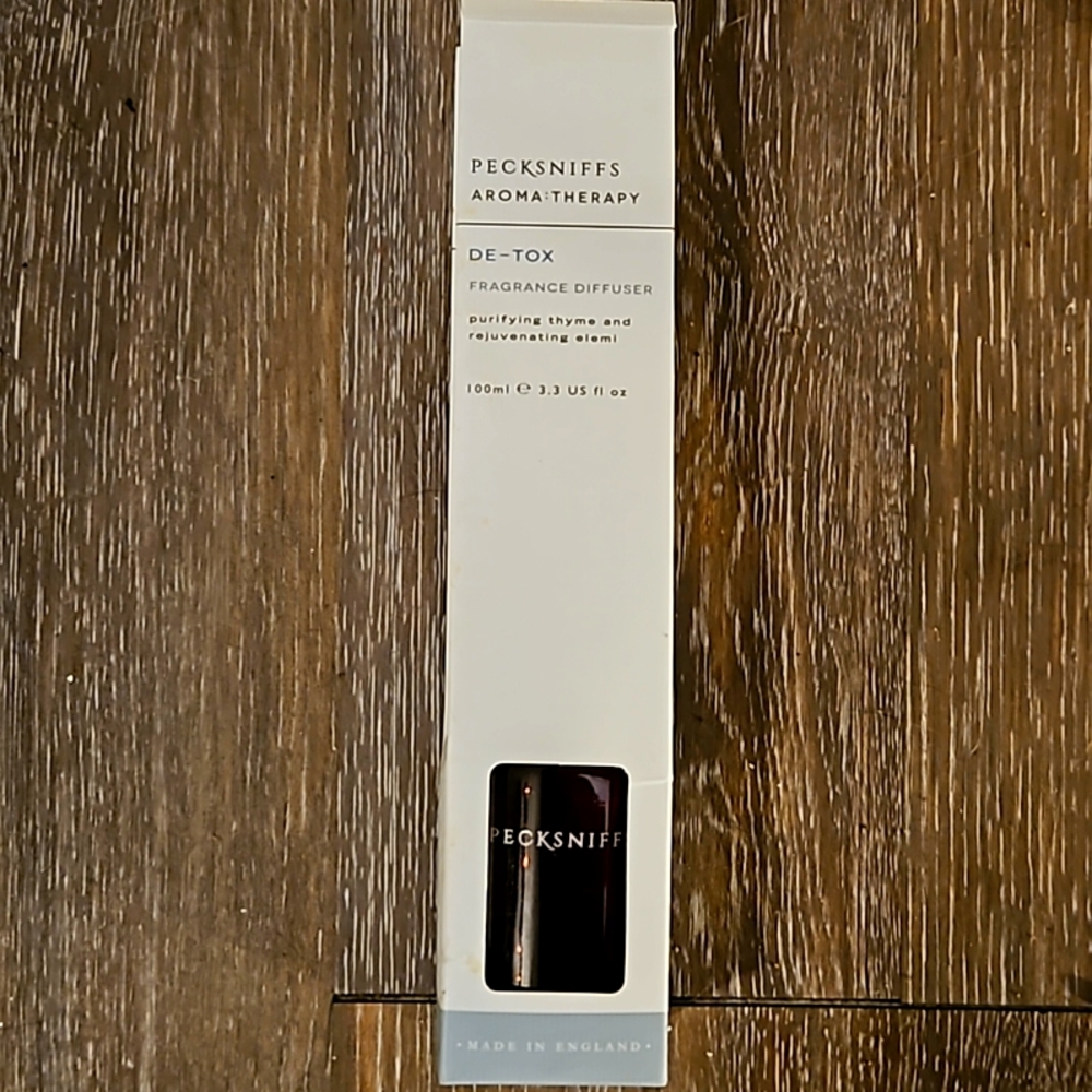 NEW Pecksniff's DETOX Luxury Reed Diffuser Made in England